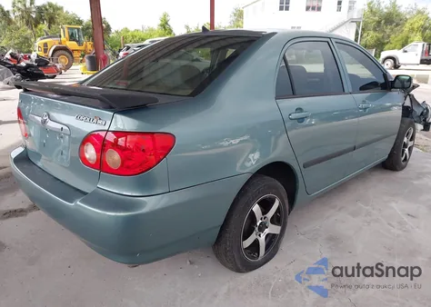 2007 Toyota Corolla Ce из США, поврежденный, VIN 2T1BR32E67C748602